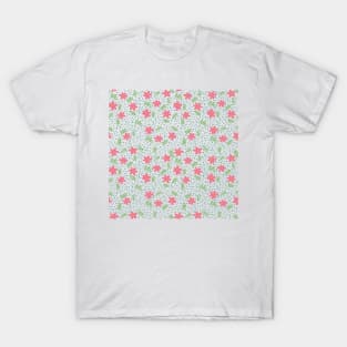 Flowers Pink T-Shirt